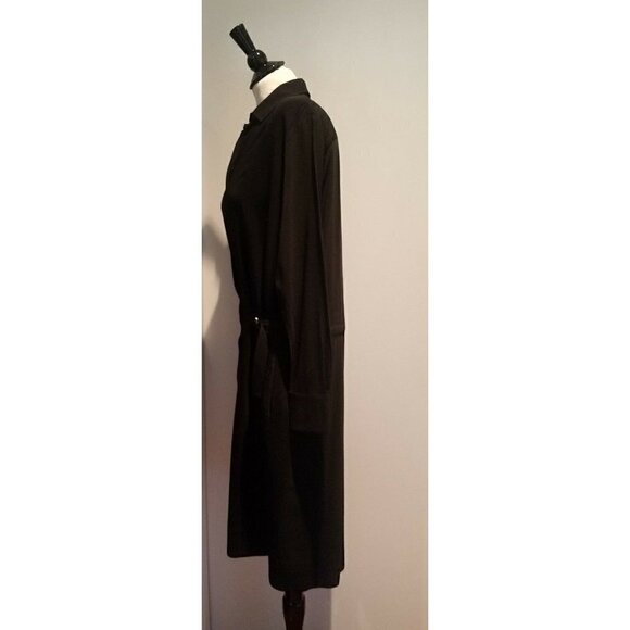 Women's Vince D-Ring Shirtdress in Black Size Small - Picture 3 of 8